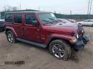 ✅ 2021 Jeep Wrangler Unlimited Sahara • VIN: 1C4HJXEG3MW720572 • Lot: 41899645. Listed on IAAI with 43,097 mi. Free auction sales archive from the USA and detailed vehicle history report at DreamBid. Image 1.