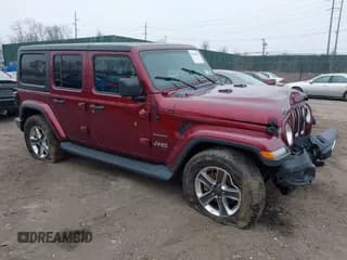 ✅ 2021 Jeep Wrangler Unlimited Sahara • VIN: 1C4HJXEG3MW720572 • Лот: 41899645. Опубликован ранее на IAAI с пробегом 43 097 миль. Бесплатный доступ к архиву аукционных продаж из США и подробный отчёт об истории автомобиля на DreamBid. Изображение 1.