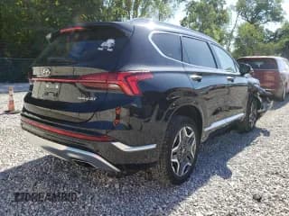 ✅ 2021 Hyundai Santa Fe Calligraphy • VIN: 5NMS5DAL8MH329254 • Лот: 58724532. Опубликован ранее на Copart с пробегом 24 175 миль. Бесплатный доступ к архиву аукционных продаж из США и подробный отчёт об истории автомобиля на DreamBid. Изображение 4.