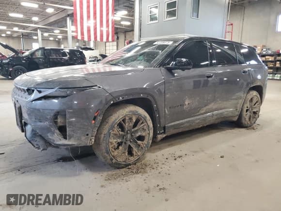 ✅ 2024 Jeep Wagoneer S Launch Edition • VIN: 3C4RJNAK9RT177972 • Lot: 52208075. Listed on Copart with 1,419 mi. Free auction sales archive from the USA and detailed vehicle history report at DreamBid. Image 1.