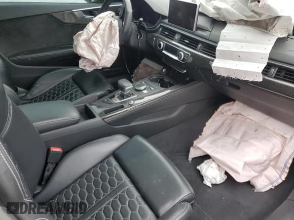 ✅ 2019 Audi RS 5 • VIN: WUAPWAF58KA902370 • Lot: 46955635. Listed on Copart with Not provided. Free auction sales archive from the USA and detailed vehicle history report at DreamBid. Image 12.