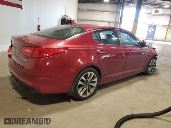 ✅ 2014 Kia Optima SX • VIN: 5XXGR4A71EG298779 • Lot: 81411075. Listed on Copart with 101,849 mi. Free auction sales archive from the USA and detailed vehicle history report at DreamBid. Image 3.