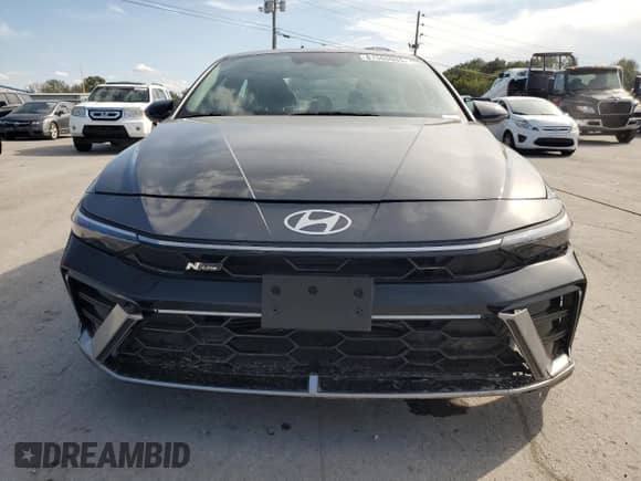 2024 Hyundai Elantra N Line with VIN KMHLR4DF8RU748800, listed as a Copart auction lot 81565935 with 10,261 mi miles and Clean title. Bid and sale history available at DreamBid. Image 5.
