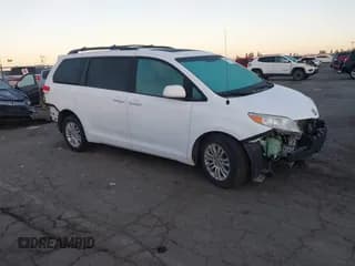 ✅ 2013 Toyota Sienna Limited • VIN: 5TDYK3DC4DS332741 • Lot: 43549696. Listed on IAAI with 162,092 mi. Free auction sales archive from the USA and detailed vehicle history report at DreamBid. Image 1.
