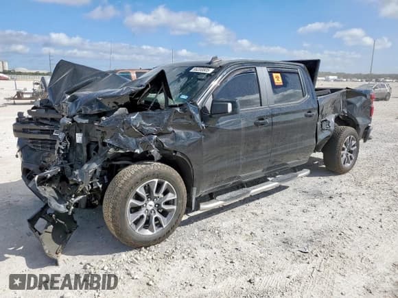✅ 2021 Chevrolet Silverado 1500 RST • VIN: 3GCUYEET1MG215575 • Lot: 66200805. Listed on Copart with 102,320 mi. Free auction sales archive from the USA and detailed vehicle history report at DreamBid. Image 1.