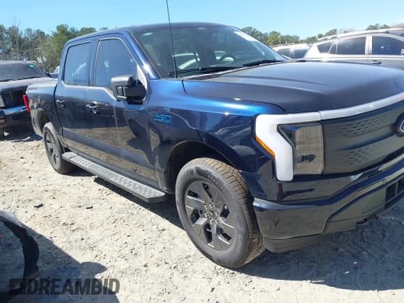 ✅ 2024 Ford F-150 Lightning Flash • VIN: 1FT6W3L75RWG30755 • Lot: 41817158. Listed on IAAI with 1,932 mi. Free auction sales archive from the USA and detailed vehicle history report at DreamBid. Image 1.