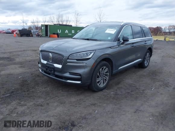 ✅ 2023 Lincoln Aviator Standard • VIN: 5LM5J6XCXPGL07644 • Lot: 43689826. Listed on IAAI with 11,818 mi. Free auction sales archive from the USA and detailed vehicle history report at DreamBid. Image 2.