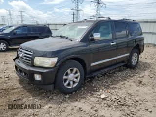 ✅ 2005 Infiniti QX56 • VIN: 5N3AA08CX5N803217 • Lot: 64663245. Listed on Copart with 179,086 mi. Free auction sales archive from the USA and detailed vehicle history report at DreamBid. Image 1.