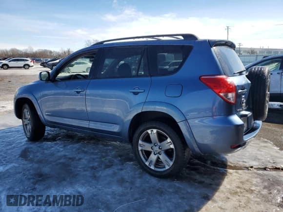 ✅ 2008 Toyota RAV4 Sport • VIN: JTMZK32V786011940 • Lot: 45481285. Listed on Copart with 238,724 mi. Free auction sales archive from the USA and detailed vehicle history report at DreamBid. Image 2.