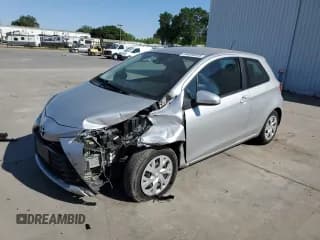 ✅ 2018 Toyota Yaris L • VIN: VNKJTUD34JA096547 • Lot: 54000035. Listed on Copart with 93,462 mi. Free auction sales archive from the USA and detailed vehicle history report at DreamBid. Image 1.