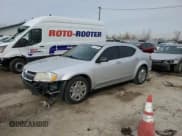 ✅ 2012 Dodge Avenger SE • VIN: 1C3CDZAB3CN242749 • Lot: 79772194. Listed on Copart with 185,999 mi. Free auction sales archive from the USA and detailed vehicle history report at DreamBid. Image 1.