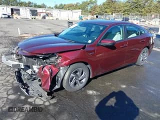 ✅ 2019 Honda Insight EX • VIN: 19XZE4F56KE030259 • Lot: 43460555. Wystawiony na IAAI z przebiegiem 52 767 mil. Bezpłatny archiwum sprzedaży aukcyjnych z USA i szczegółowy raport historii pojazdu na DreamBid. Zdjęcie 2.