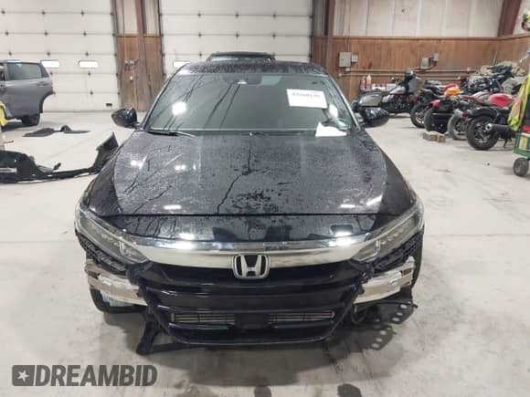 2018 Honda Accord EX-L with VIN 1HGCV1F55JA050848, listed as a IAAI auction lot 43360146 with 77,679 mi miles and . Bid and sale history available at DreamBid. Image 12.