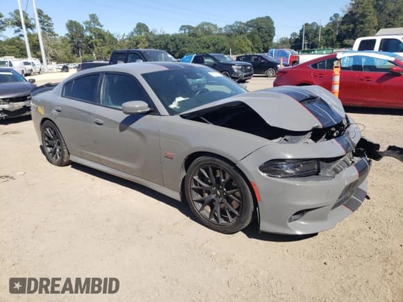 ✅ 2018 Dodge Charger R/T Scat Pack • VIN: 2C3CDXGJ1JH323337 • Лот: 89550855. Опубликован ранее на Copart с пробегом 109 728 миль. Бесплатный доступ к архиву аукционных продаж из США и подробный отчёт об истории автомобиля на DreamBid. Изображение 4.