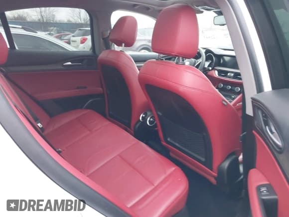 ✅ 2018 Alfa Romeo Stelvio Ti • VIN: ZASFAKBN6J7C10128 • Lot: 41142843. Listed on IAAI with 68,461 mi. Free auction sales archive from the USA and detailed vehicle history report at DreamBid. Image 8.