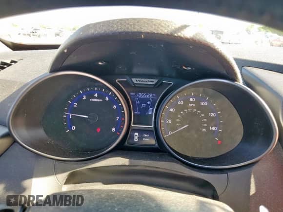 2013 Hyundai Veloster Turbo с VIN KMHTC6AE1DU164742, выставлен на аукционе Copart как лот 56278785 с пробегом 106 522 миль миль и Списание • Salvage title. История ставок и продаж доступна на DreamBid. Изображение 9.