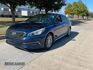 ✅ 2015 Hyundai Sonata Sport • VIN: 5NPE34AFXFH129575 • Лот: 91865415. Опубликован ранее на Copart с пробегом 137 348 миль. Бесплатный доступ к архиву аукционных продаж из США и подробный отчёт об истории автомобиля на DreamBid. Изображение 2.