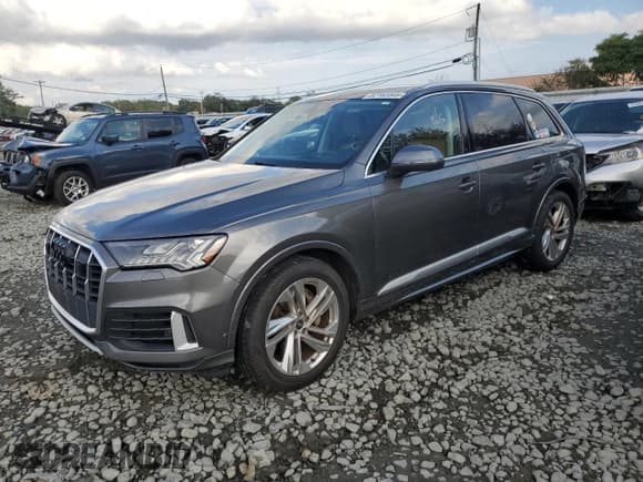 ✅ 2021 Audi Q7 Prestige • VIN: WA1VXAF70MD014792 • Lot: 82162345. Wystawiony na Copart z przebiegiem 82 505 mil. Bezpłatny archiwum sprzedaży aukcyjnych z USA i szczegółowy raport historii pojazdu na DreamBid. Zdjęcie 1.