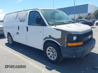 ✅ 2009 Chevrolet Express Cargo • VIN: 1GCFG15X391180597 • Lot: 43053471. Listed on IAAI with 136,953 mi. Free auction sales archive from the USA and detailed vehicle history report at DreamBid. Image 1.