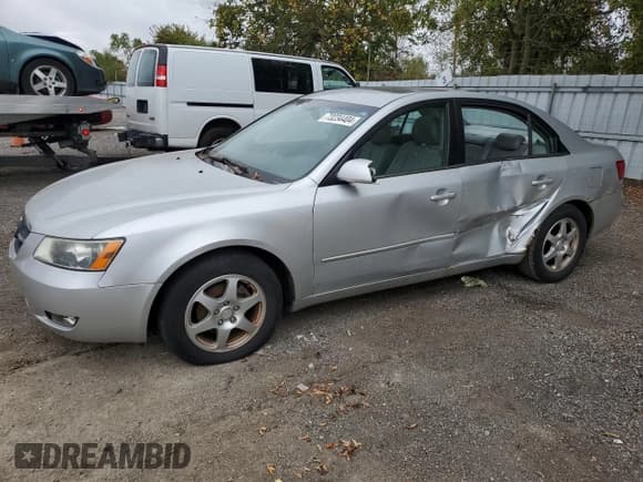 ✅ 2007 Hyundai Sonata GLS • VIN: 5NPET46C87H188740 • Лот: 73234404. Опубликован ранее на Copart с пробегом 132 750 миль. Бесплатный доступ к архиву аукционных продаж из США и подробный отчёт об истории автомобиля на DreamBid. Изображение 1.