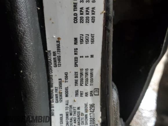 ✅ 2008 Chevrolet Colorado 1LT • VIN: 1GCDT13E088174296 • Лот: 41434785. Опубликован ранее на Copart с пробегом 189 593 миль. Бесплатный доступ к архиву аукционных продаж из США и подробный отчёт об истории автомобиля на DreamBid. Изображение 13.