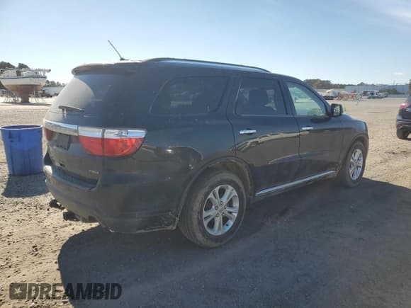 ✅ 2013 Dodge Durango Crew • VIN: 1C4SDJDT1DC668627 • Лот: 90999805. Опубликован ранее на Copart с пробегом 183 679 миль. Бесплатный доступ к архиву аукционных продаж из США и подробный отчёт об истории автомобиля на DreamBid. Изображение 3.