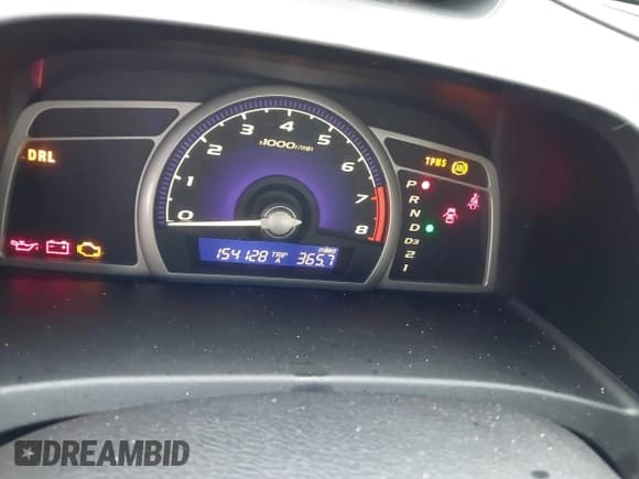 ✅ 2010 Honda Civic EX • VIN: 19XFA1F8XAE019125 • Lot: 43738748. Listed on IAAI with 154,128 mi. Free auction sales archive from the USA and detailed vehicle history report at DreamBid. Image 7.