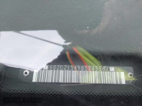 ✅ 2006 Saturn VUE • VIN: 5GZCZ53496S845567 • Lot: 43860148. Listed on IAAI with 239,999 mi. Free auction sales archive from the USA and detailed vehicle history report at DreamBid. Image 12.