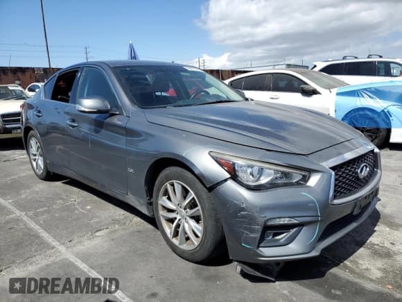 ✅ 2018 Infiniti Q50 Luxe • VIN: JN1CV7AP8JM241451 • Lot: 56977685. Wystawiony na Copart z przebiegiem 146 138 mil. Bezpłatny archiwum sprzedaży aukcyjnych z USA i szczegółowy raport historii pojazdu na DreamBid. Zdjęcie 4.