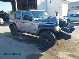 ✅ 2020 Jeep Wrangler Unlimited Sport S • VIN: 1C4HJXDN0LW169158 • Lot: 43590344. Listed on IAAI with 54,717 mi. Free auction sales archive from the USA and detailed vehicle history report at DreamBid. Image 1.