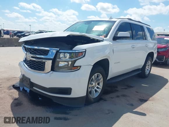 ✅ 2018 Chevrolet Tahoe LT • VIN: 1GNSKBKC1JR376569 • Lot: 43291898. Listed on IAAI with 121,871 mi. Free auction sales archive from the USA and detailed vehicle history report at DreamBid. Image 2.