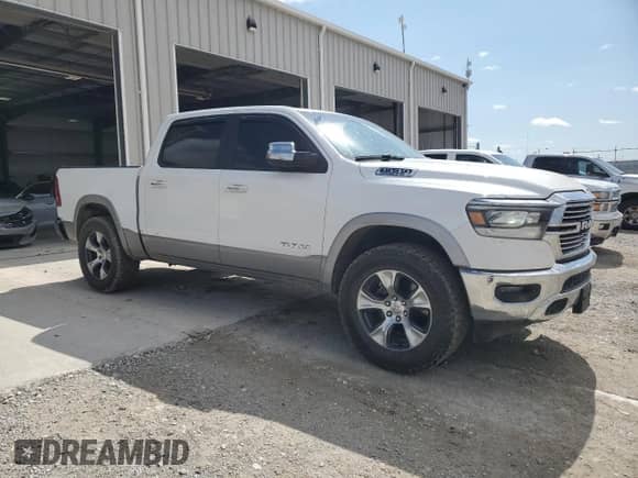 2019 Ram 1500 Laramie с VIN 1C6SRFJT4KN568940, выставлен на аукционе Copart как лот 80893485 с пробегом 87 528 миль миль и Списание • Salvage title. История ставок и продаж доступна на DreamBid. Изображение 4.