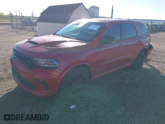 ✅ 2022 Dodge Durango R/T Plus • VIN: 1C4SDJCT2NC101314 • Lot: 43573683. Wystawiony na IAAI z przebiegiem 80 212 mil. Bezpłatny archiwum sprzedaży aukcyjnych z USA i szczegółowy raport historii pojazdu na DreamBid. Zdjęcie 2.