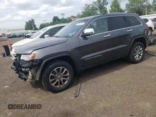 ✅ 2015 Jeep Grand Cherokee Limited • VIN: 1C4RJFBG6FC205900 • Лот: 60627475. Опубликован ранее на Copart с пробегом 164 482 миль. Бесплатный доступ к архиву аукционных продаж из США и подробный отчёт об истории автомобиля на DreamBid. Изображение 1.