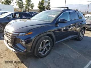 2022 Hyundai Tucson Limited with VIN KM8JE3AE9NU133191, listed as a Copart auction lot 82132785 with 22,423 mi miles and Salvage title. Bid and sale history available at DreamBid. Image 1.