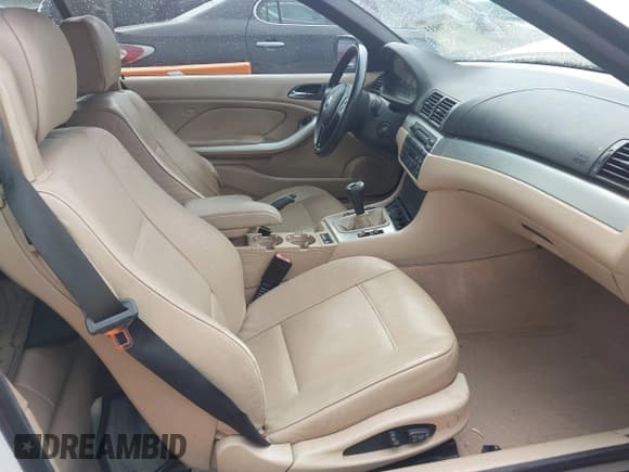 ✅ 2004 BMW 3 Series 325Ci • VIN: WBABW33414PG97487 • Lot: 42171033. Listed on IAAI with 140,761 mi. Free auction sales archive from the USA and detailed vehicle history report at DreamBid. Image 5.
