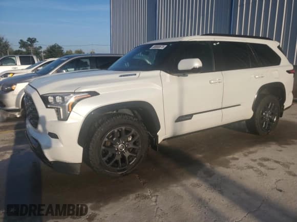 ✅ 2023 Toyota Sequoia SR5 • VIN: 7SVAAABA3PX011546 • Lot: 80668875. Listed on Copart with 75,852 mi. Free auction sales archive from the USA and detailed vehicle history report at DreamBid. Image 1.