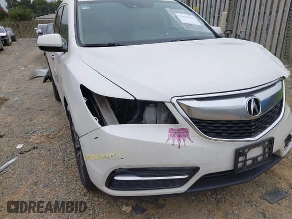 ✅ 2016 Acura MDX Technology • VIN: 5FRYD4H40GB054348 • Lot: 43021561. Listed on IAAI with 189,188 mi. Free auction sales archive from the USA and detailed vehicle history report at DreamBid. Image 18.