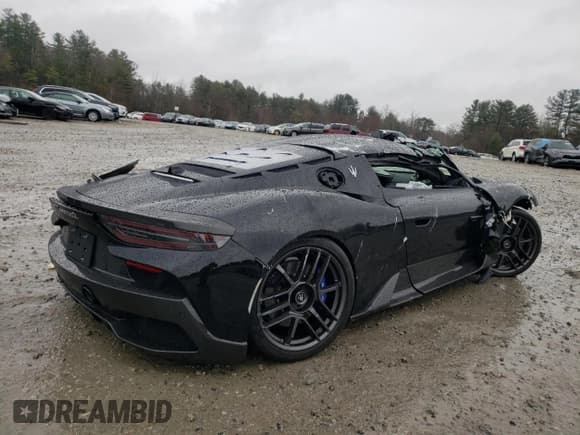 ✅ 2022 Maserati MC20 • VIN: ZAM24BXA2N0395678 • Lot: 48887064. Listed on Copart with 1,504 mi. Free auction sales archive from the USA and detailed vehicle history report at DreamBid. Image 3.