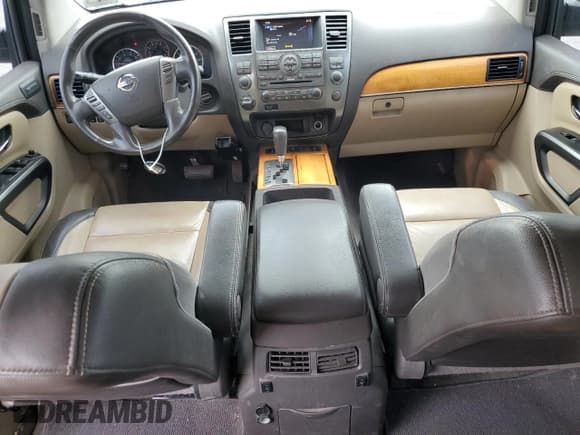 ✅ 2015 Nissan Armada Platinum • VIN: 5N1BA0NE6FN614939 • Lot: 82100645. Listed on Copart with 112,643 mi. Free auction sales archive from the USA and detailed vehicle history report at DreamBid. Image 8.