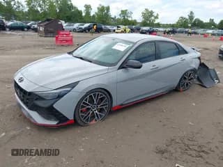 ✅ 2023 Hyundai Elantra • VIN: KMHLW4AK6PU015927 • Lot: 42996401. Listed on IAAI with 38,932 mi. Free auction sales archive from the USA and detailed vehicle history report at DreamBid. Image 2.