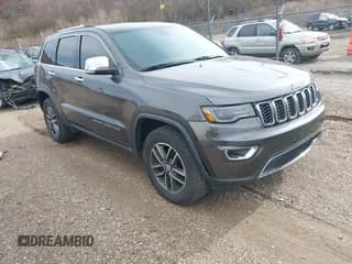 ✅ 2017 Jeep Grand Cherokee Limited • VIN: 1C4RJEBG6HC929910 • Lot: 43773555. Wystawiony na IAAI z przebiegiem 137 113 mil. Bezpłatny archiwum sprzedaży aukcyjnych z USA i szczegółowy raport historii pojazdu na DreamBid. Zdjęcie 1.