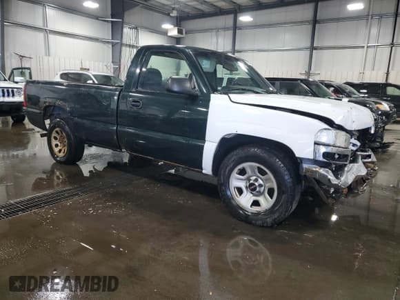 ✅ 2006 GMC Sierra 1500 Work Truck • VIN: 1GTEC14X36Z258043 • Lot: 91082445. Listed on Copart with 226,539 mi. Free auction sales archive from the USA and detailed vehicle history report at DreamBid. Image 4.