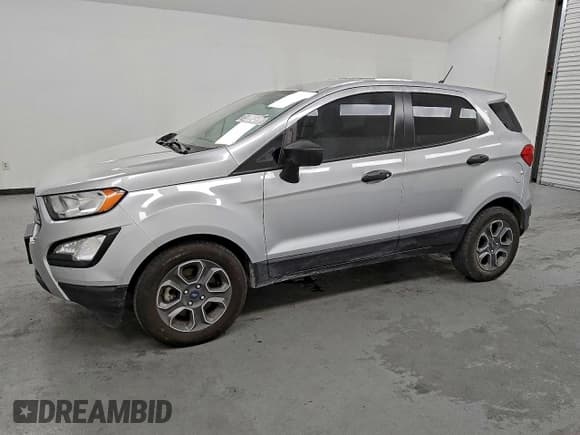 ✅ 2021 Ford EcoSport S • VIN: MAJ3S2FE2MC440592 • Lot: 91654525. Listed on Copart with 57,176 mi. Free auction sales archive from the USA and detailed vehicle history report at DreamBid. Image 1.