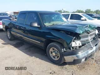 2004 Chevrolet Silverado 1500 LS z VIN 2GCEC19V641209660, wystawiony jako IAAI lot #42733438 z przebiegiem 116 940 mil mil oraz . Historia ofert i sprzedaży dostępna na DreamBid. Obrazek 1.