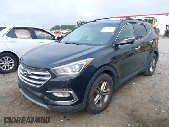 ✅ 2018 Hyundai Santa Fe 2.4L • VIN: 5NMZU3LB9JH107298 • Лот: 42681824. Опубликован ранее на IAAI с пробегом 149 967 миль. Бесплатный доступ к архиву аукционных продаж из США и подробный отчёт об истории автомобиля на DreamBid. Изображение 2.