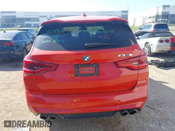 ✅ 2020 BMW X3 M Competition • VIN: 5YMTS0C01LLT10705 • Lot: 43332059. Listed on IAAI with Not provided. Free auction sales archive from the USA and detailed vehicle history report at DreamBid. Image 15.