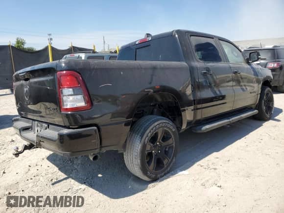 2022 Ram 1500 Big Horn with VIN 1C6RRFFG9NN306166, listed as a Copart auction lot 80325305 with 16,815 mi miles and Non repairable. Bid and sale history available at DreamBid. Image 3.