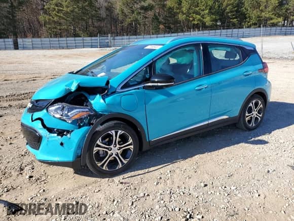 2020 Chevrolet Bolt EV 2LT z VIN 1G1FX6S06L4104777, wystawiony jako Copart lot #77558933 z przebiegiem Nie podano mil oraz . Historia ofert i sprzedaży dostępna na DreamBid. Obrazek 1.