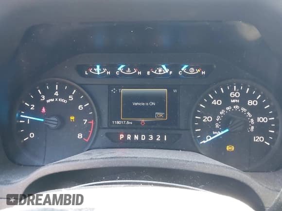 ✅ 2017 Ford F-150 XL • VIN: 1FTEX1C87HKD70905 • Lot: 43584901. Listed on IAAI with 118,017 mi. Free auction sales archive from the USA and detailed vehicle history report at DreamBid. Image 16.